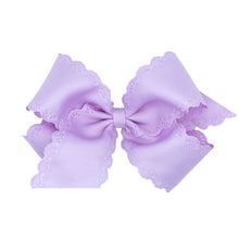 Load image into Gallery viewer, Eyelet embossed grosgrain bow