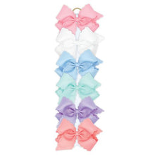 Load image into Gallery viewer, Eyelet embossed grosgrain bow