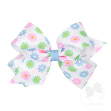 Load image into Gallery viewer, Spring grosgrain print bows