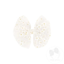 Load image into Gallery viewer, Flower tulle bow