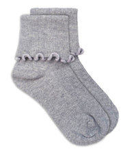 Load image into Gallery viewer, Seamless ripple edge turn cuff socks(1 pair)