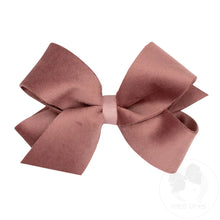 Load image into Gallery viewer, Medium luxe velvet hair bow