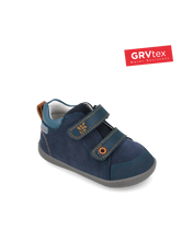 Load image into Gallery viewer, Navy water resistant booties