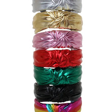 Load image into Gallery viewer, Chrome knot headband