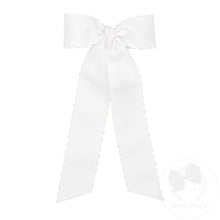 Load image into Gallery viewer, Grosgrain moonstitch streamer with knot wrap