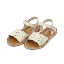 Load image into Gallery viewer, Oatmeal embroidered sandal