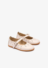 Load image into Gallery viewer, Beige flowers mary janes