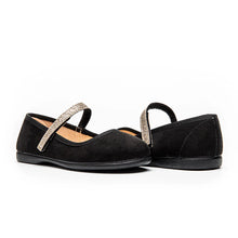 Load image into Gallery viewer, Black with gold strap classic  mary jane
