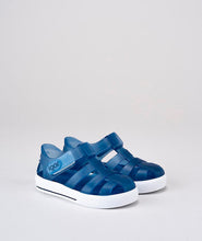 Load image into Gallery viewer, Star navy fisherman jellie sandal