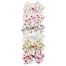 Load image into Gallery viewer, Back to School printed grosgrain bows