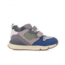 Load image into Gallery viewer, Oyster and blue sport bootie