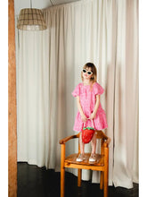 Load image into Gallery viewer, Gold metallic closed toe sandal with rubber toe