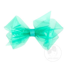 Load image into Gallery viewer, Waterproof Colored Vinyl Bow with Plain Wrap