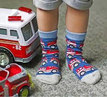 Load image into Gallery viewer, Rescue vehicles 3 pair pack crew socks