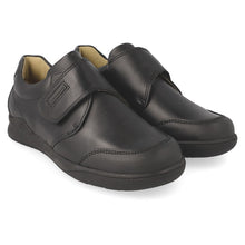 Load image into Gallery viewer, Black velcro shoe with reinforced toe area (161129-A)