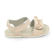 Load image into Gallery viewer, Light pink sandals with bow details(toddler sizes)
