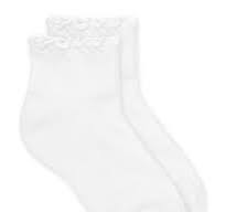 Smooth Toe Ruffle Ripple Edge Sport Quarter Socks 1 Pair