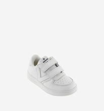 Load image into Gallery viewer, White leather tiempo straps sneakers
