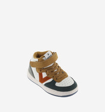 Load image into Gallery viewer, Multicolor ankle boot with V detail
