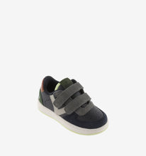 Load image into Gallery viewer, Navy and gray combination sneaker
