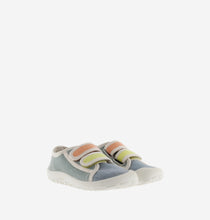 Load image into Gallery viewer, Barefoot multicolor canvas double velcro sneaker
