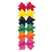 Load image into Gallery viewer, Linen texture hair bow
