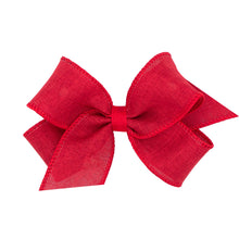 Load image into Gallery viewer, Linen texture hair bow
