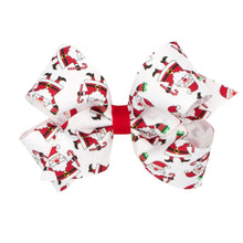 Load image into Gallery viewer, Holiday themed printed grosgrain bows

