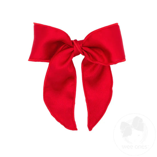 Satin bowtie whimsy tails