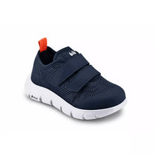 Load image into Gallery viewer, Navy mesh sneakers
