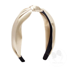 Load image into Gallery viewer, Satin wrap knot headband
