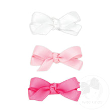 Load image into Gallery viewer, Baby Satin Hair Bows with Knot Wrap
