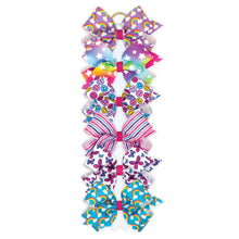 Load image into Gallery viewer, Trendy Print grosgrain bows F24
