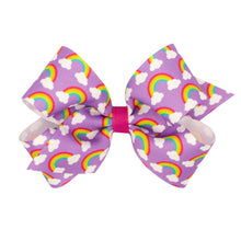 Load image into Gallery viewer, Trendy Print grosgrain bows F24
