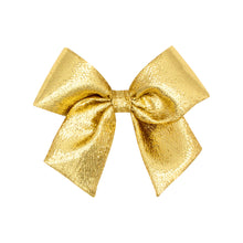 Load image into Gallery viewer, Metallic lame bowtie with tails
