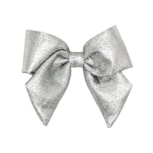 Load image into Gallery viewer, Metallic lame bowtie with tails
