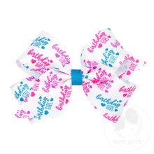 Load image into Gallery viewer, Birthday Girl  grosgrain bow
