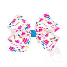 Load image into Gallery viewer, Birthday Girl  grosgrain bow
