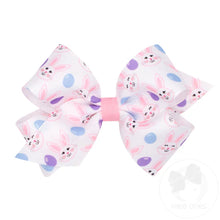 Load image into Gallery viewer, Spring grosgrain print bows
