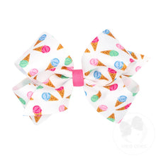 Load image into Gallery viewer, Beach themed grosgrain bows
