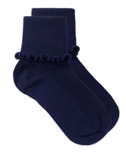 Load image into Gallery viewer, Seamless ripple edge turn cuff socks(1 pair)
