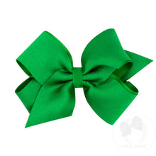 Load image into Gallery viewer, Crepe satin with grosgrain underlay bow
