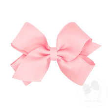 Load image into Gallery viewer, Crepe satin with grosgrain underlay bow
