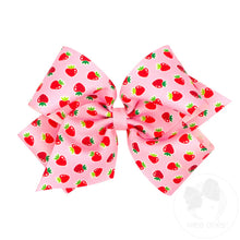 Load image into Gallery viewer, Sweet treat printed grosgrain bows
