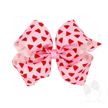Load image into Gallery viewer, Sweet treat printed grosgrain bows
