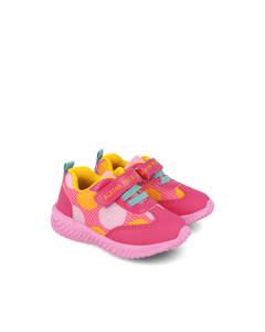 Fucsia colorful dots lightweight sneaker
