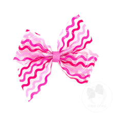 Load image into Gallery viewer, Wee Splash printed 2-loop swim bow
