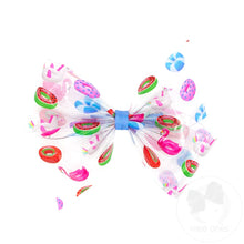 Load image into Gallery viewer, Wee Splash printed 2-loop swim bow
