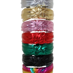 Chrome knot headband
