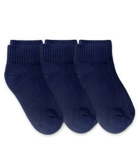 Navy quarter socks(3 pair pack)
